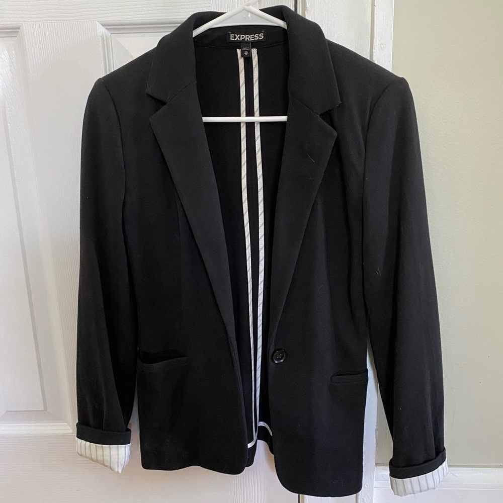Express Women's Black Blazer